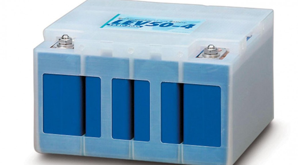 First Japanese Litiumion Battery to be Supplied to Large Sized Battery