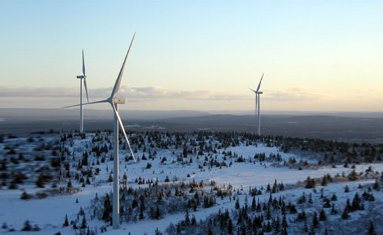 Arise Windpower AB: Power production October 2012