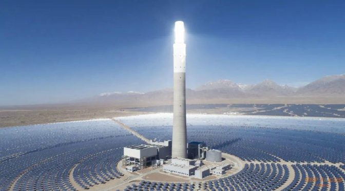 China Supcon Delingha 50 Concentrated Solar Power plant achieved record high performance in Feb. 2020 | REVE News of the wind sector in Spain and in the world
