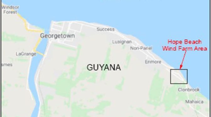 Exploring the Potential of Wind Energy in Guyana  REVE News of the wind  sector in Spain and in the world