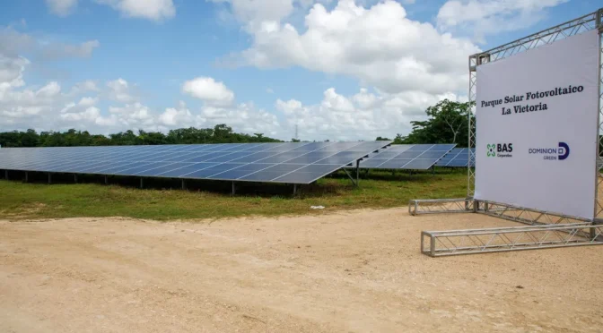 Dominican Republic inaugurates La Victoria photovoltaic plant with 58.48 MWac and 64.70 MWp capacity