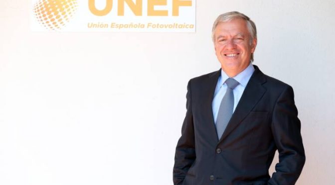 José Donoso (UNEF): “With the decree there will be a significant change in photovoltaics after years of blockade”