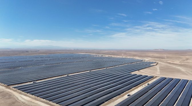 Chile’s largest photovoltaic plant inaugurated