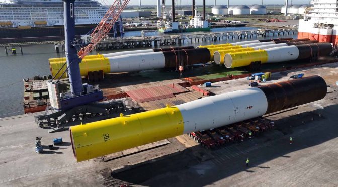 First foundations for RWE’s Danish offshore wind farm