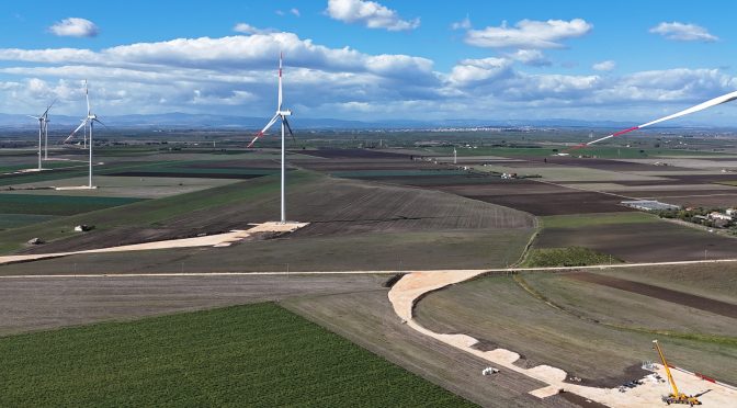 RWE commissions 54-megawatt wind farm in Italy