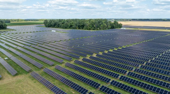 Union Solar photovoltaic plant begins operations in Ohio